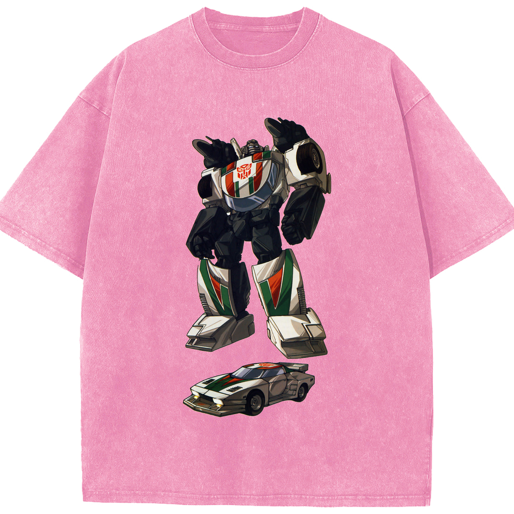 （画像用）  綿100% ヴィンテージ風 半袖Tシャツ（フロントプリント）